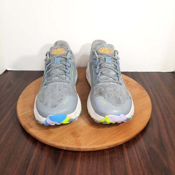 New Balance Fresh Foam Garoe Womens 10 Shoes Gray Blue Trail Running Sneakers - Picture 2 of 10